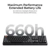 Mechaninė klaviatūra Keychron V6 Ultra 8K — Pilno dydžio 100% QWERTY, Bluetooth, RGB, juoda