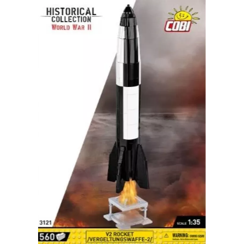 Statybinis rinkinys COBI V2 Rocket 560 dalių Antrasis pasaulinis karas