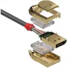 Lindy 5 m DisplayPort 1.2 laidas, Gold Line, 5 m, DisplayPort, DisplayPort, kištukas, kištukas, 4096 x 2160 pikselių