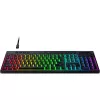 Mechaninė žemo profilio klaviatūra Razer JuodaWidow V4 — oranžiniai jungikliai, belaidis Bluetooth