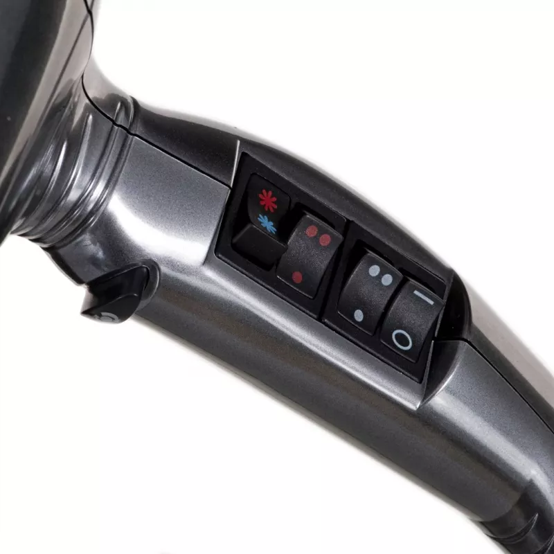 BaByliss Pro Digital Pilka, Sidabrinė 2200 W