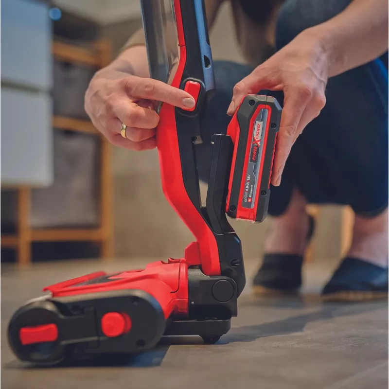 Einhell CLEANEXXO šluota 400 ml Drėgna Raudona
