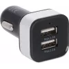 Automobilinis įkroviklis TECHNISAT CARCHARGER DUAL USB CE — du USB prievadai automobilio maitinimui