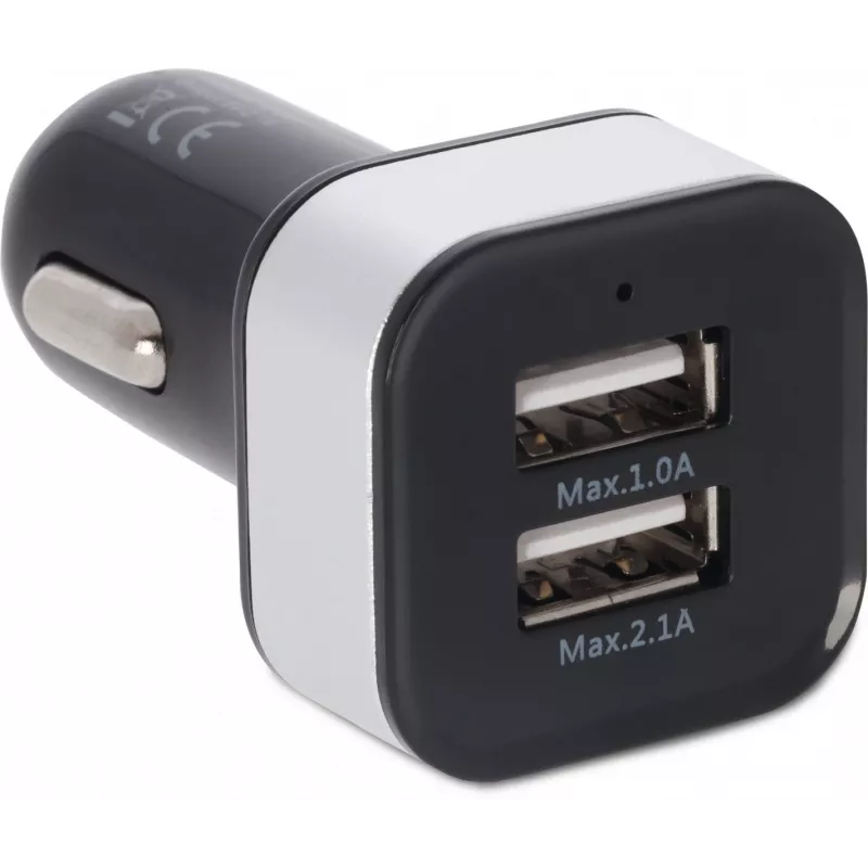Automobilinis įkroviklis TECHNISAT CARCHARGER DUAL USB CE — du USB prievadai automobilio maitinimui