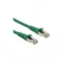 ROLINE - komutacinis kabelis - RJ-45 (V) į RJ-45 (V) - 1 m - SFTP, PiMF - CAT 6a - Žalias (21.15.2831)