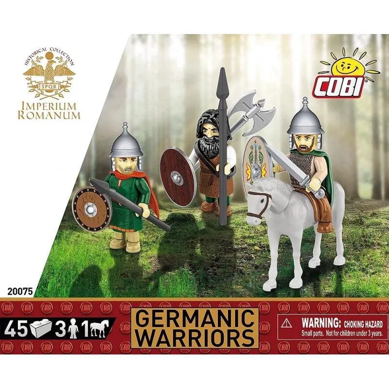 Statybinis rinkinys Cobi kaladėlės Imperium Romanum Germanų karys – istorinės mini figūrėlės ir kaladėlės