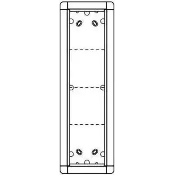 Durų rėmelis Schneider Electric AP-Rahmen 4 vietų 133×423 mm jungikliams/montavimui