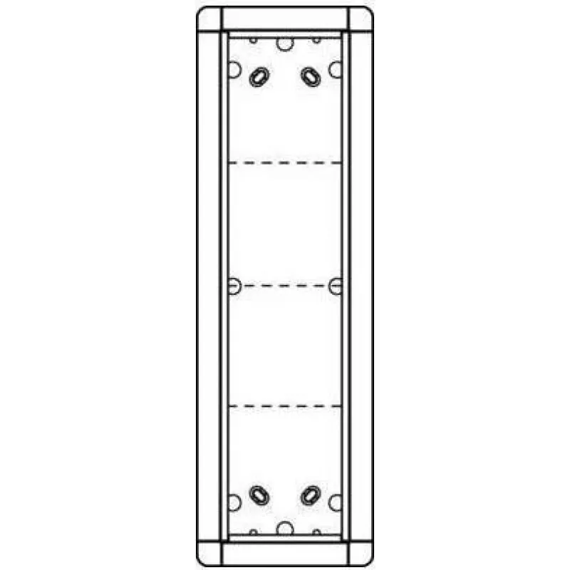 Durų rėmelis Schneider Electric AP-Rahmen 4 vietų 133×423 mm jungikliams/montavimui