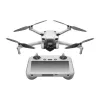 Quadcopter DJI Mini 3 Fly More Combo — 4 rotorių dronas, 12 MP 4K kamera, 10 000 m atstumas, 10,55 m/s maks. greitis, 2453 mAh baterija, 0,248 kg, pilka