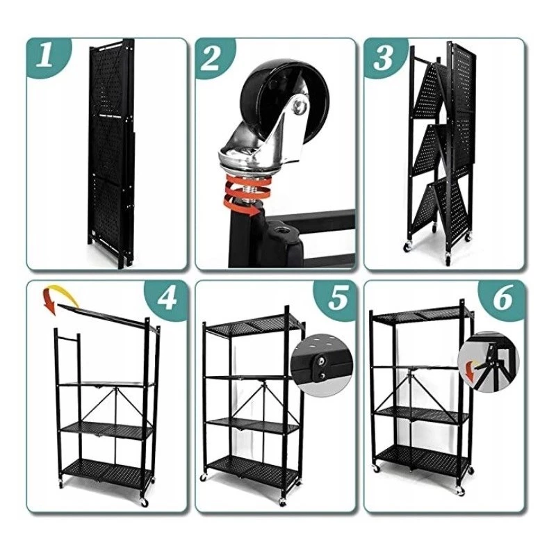 Sodo įrankių laikymo stovas Top e shop Rack FS004 — laisvai pastatomas, cinkuotas plienas, 720×340×1270 mm, 50 kg talpa