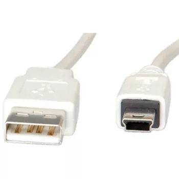 VALUE USB 2.0 kabelis, A tipo - 5 kontaktų Mini 3,0m (11.99.8730)
