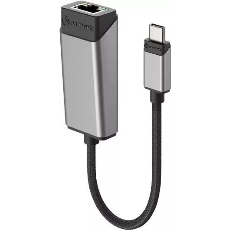 ALOGIC Ultra - Tinklo adapteris - USB-C 3.2 Gen 1 - Gigabit Ethernet x 1 - Space-Pilka (ULCGE-SGR)