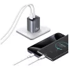 Įkroviklis T66 45W GaN CC290 USB-A + USB-C