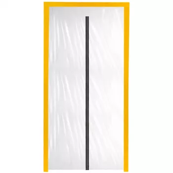 Dulkių barjeras durų remontui XXL, dulkių užuolaida 230x135 tiesi