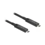 DeLOCK USB laidas USB 3.2 Gen 2 10m USB C Juodas 84257