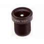 Axis M12 objektyvas 2,8 mm F1,2, skirtas patalpoms, juodas, 170° matymo kampas