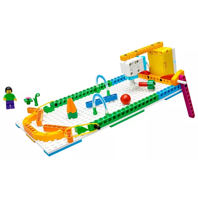 Edukacinis robotikos ir programavimo rinkinys LEGO Education Spike Essential Set A+ 45345 — 449 elementai, amžius 6+