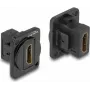 DeLOCK D tipo modulis HDMI prie HDMI, lizdas–lizdas, 87810, juoda