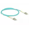 Optical Fibre kabelis DeLOCK LC to LC Multi-mode OM3 2 m