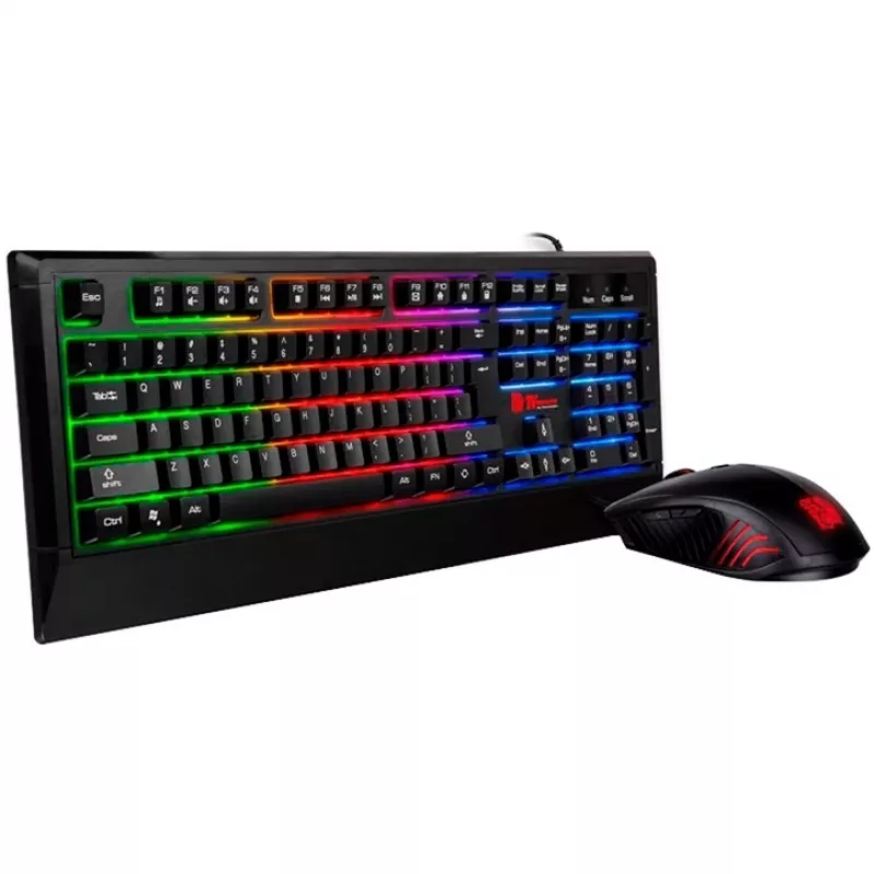 Tt eSPORTS Challenger Combo USB QWERTY German Black (CM-CHC-WLXXPL-GR)