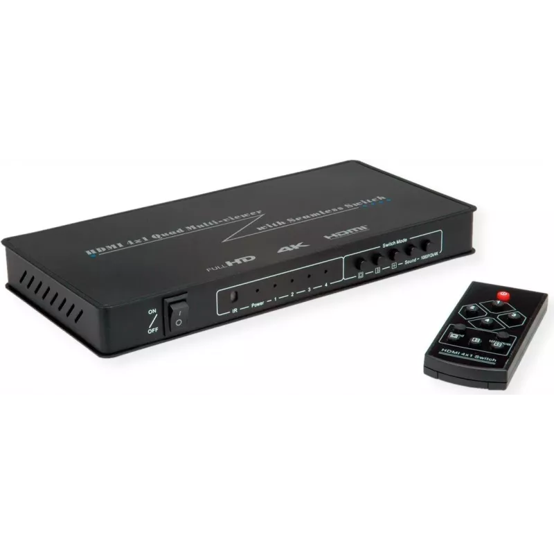 ROLINE HDMI Quad Multi-Viewer jungiklis 4f. vientisas (14.01.3596)