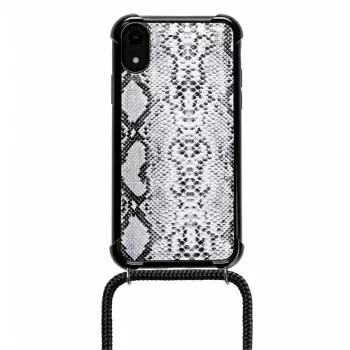 Cover Coros Snake iPhone XR 15,5 cm (6,1 colio) juodas baltas