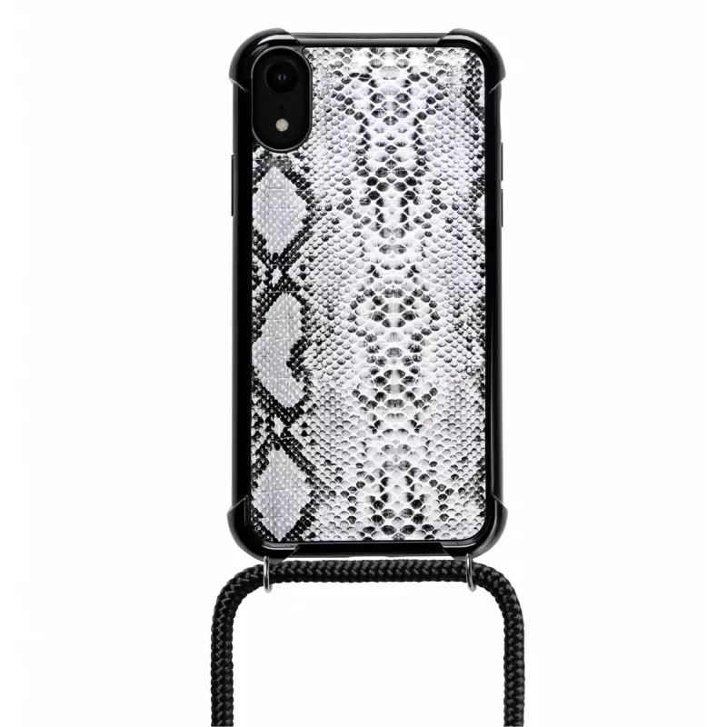 Cover Coros Snake iPhone XR 15,5 cm (6,1 colio) juodas baltas