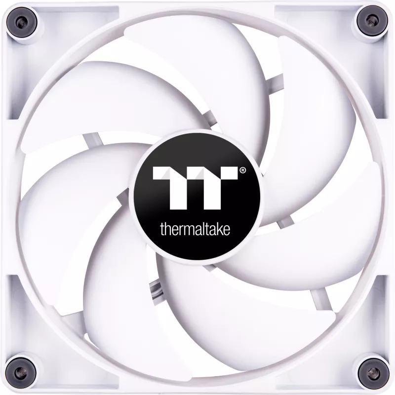 Thermaltake CT120 120mm korpuso ventiliatoriai balti 2 vnt. rinkinys