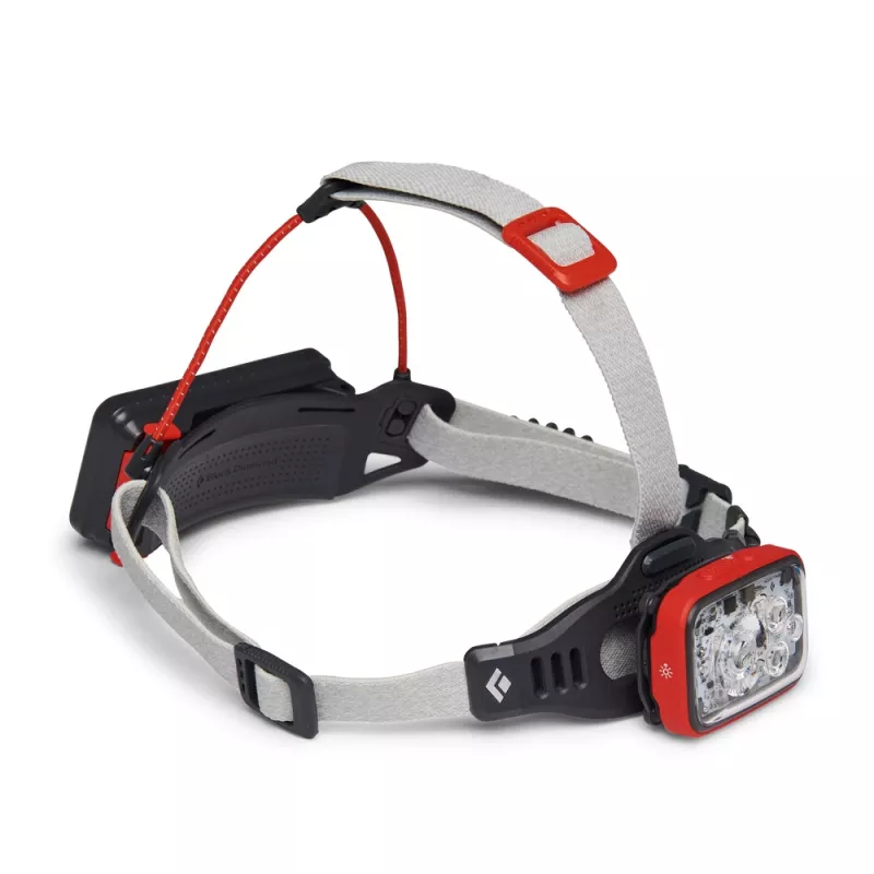 Juoda Diamond Distance 1500 raudona, balta rankinė lempa LED