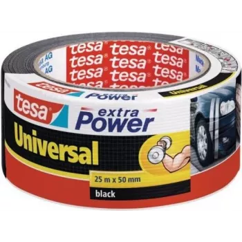 TESA Extra Power - Montavimas - Amatai - Ženklinimas - Remontas - Viduje ir lauke - Juoda - Metalui - Medžiui (56388-1-3)