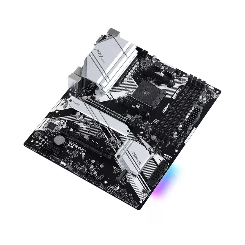 Pagrindinė plokštė ASRock B550 PRO4 AMD B550 Socket AM4 ATX