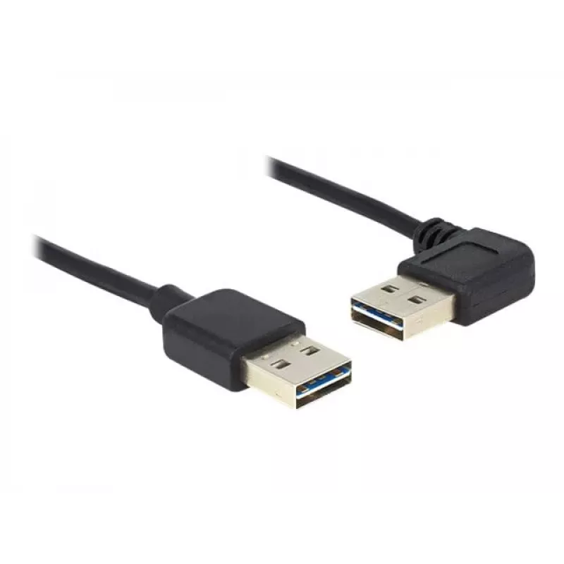 USB kabelis DeLOCK 5 m USB 2.0 A m/m 90°
