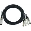 CBO QSFP 49Y7887-LE-BL 3 m 40 Gbit/s Male-to-Male šviesolaidinis kabelis