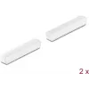 DeLOCK apsauginis dangtelis D-Sub 37 lizdui, 2 vnt., permatomas