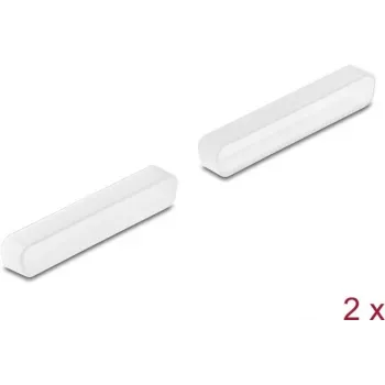 DeLOCK apsauginis dangtelis D-Sub 37 lizdui, 2 vnt., permatomas