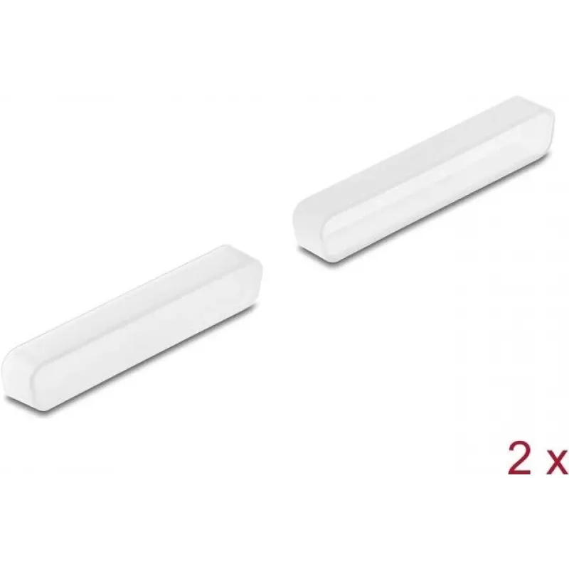 DeLOCK apsauginis dangtelis D-Sub 37 lizdui, 2 vnt., permatomas
