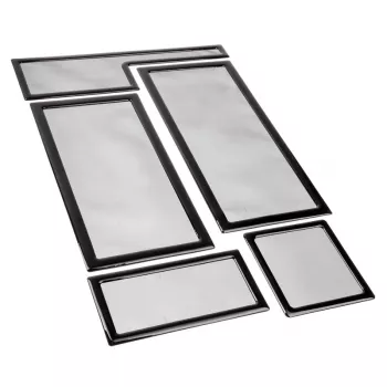 Dulkių filtras DEMCiflex 0677, skirtas CaseLabs Bullet BH7, juodas, pakuotėje 5 vnt.