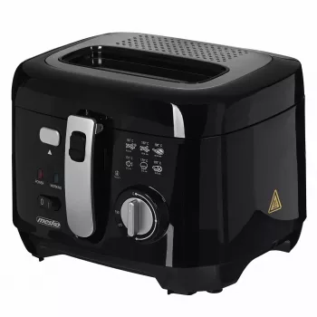 Grupinė gruzdintuvė Mesko Home MS 4908 Viena 2,5 L 1800 W Juoda Pilka