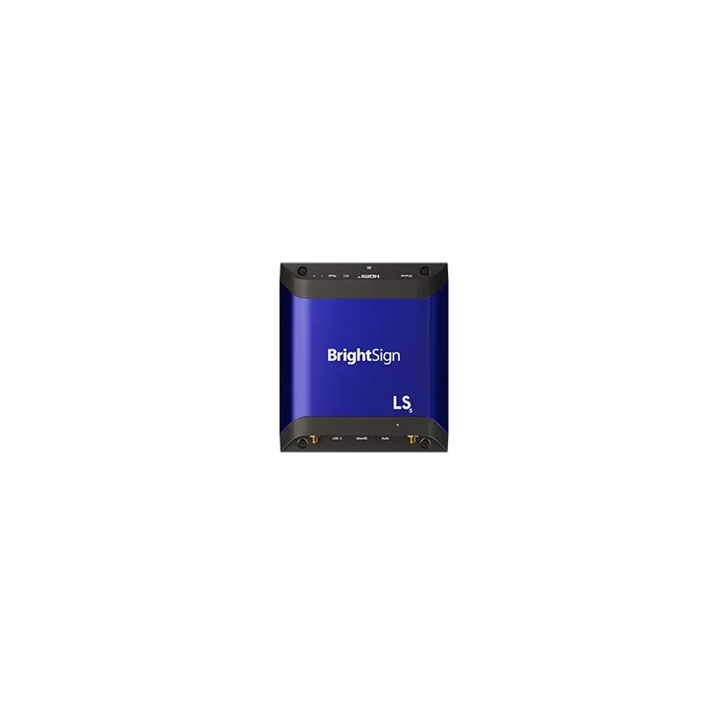 Skaitmeninis medijos grotuvas BrightSign LS445 4K Ultra HD Wi-Fi juoda violetinė