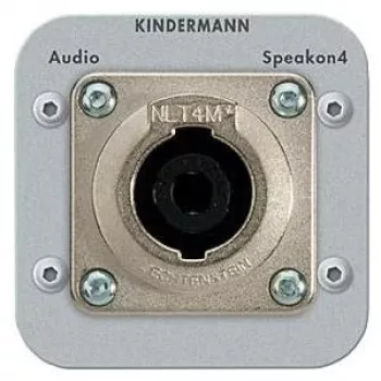 Montavimo rinkinys Kindermann 7441000413 aliuminis sidabrinis 54 mm komponentams