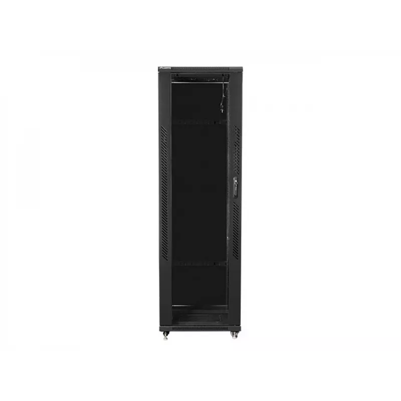 Lanberg | Laisvai pastatoma 19 colių stelažo spinta 42U/800x1000 (plokščia pakuotė) | FF01-8042-12B | Juoda