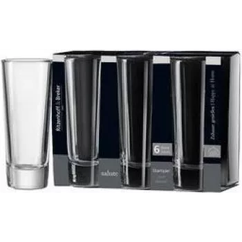 Stiklinė ritzenhoff & breker SALUTE 65 ml, tinkama plauti indaplovėje, aukštis 110 mm