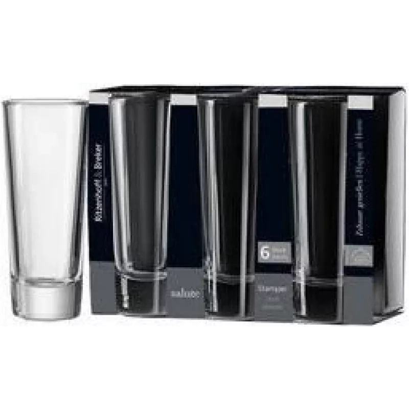 Stiklinė ritzenhoff & breker SALUTE 65 ml, tinkama plauti indaplovėje, aukštis 110 mm