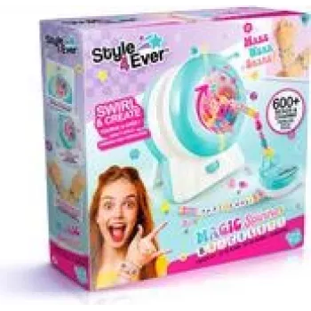 Apyrankių rinkinys Canal Toys Magic Spinner OFG332 — „pasidaryk pats“ apyrankių rinkinys su besisukančiomis pakabuko dalimis