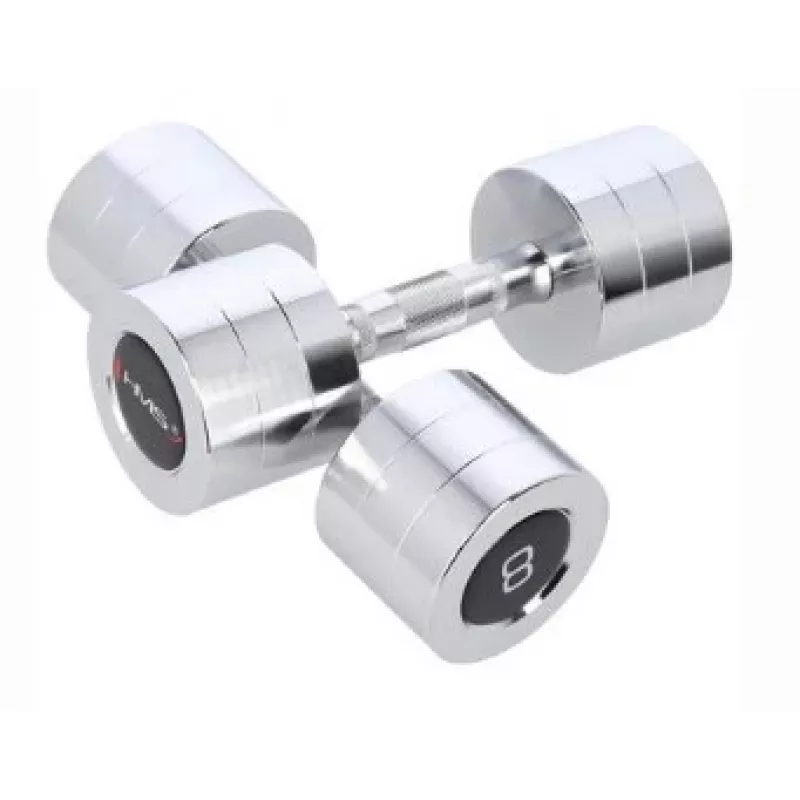 HMS Fitness CHD08 fiksuoto svorio hantelis 8 kg 2 vnt.