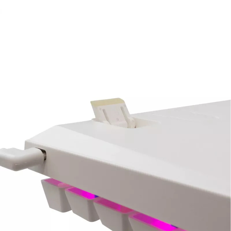 Mechaninė klaviatūra White Shark Wakizashi-2 US Red Switch, TKL/US išdėstymas, balta