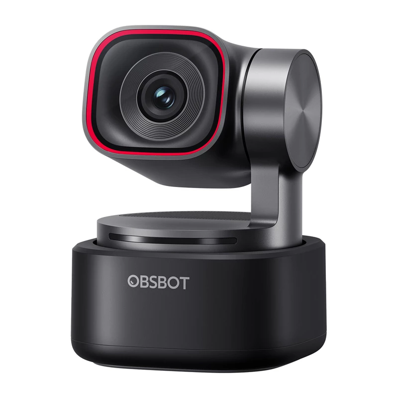 Internetinė kamera Obsbot Tiny 3 PTZ 4K, Obsbot – kompaktiška 4K PTZ kamera, skirta transliacijoms ir konferencijoms