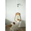 Pakabinamas kačių draskyklė ZOLUX CHATOUILLE 54 cm iš sizalio su žaisliuku