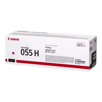 Canon 055H dažų kasetė 1 vnt. Originali Purpurinė