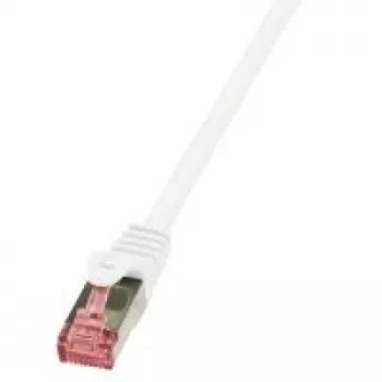 Tinklo kabelis LogiLink CQ2071S RJ-45 Cat6 5m Baltas